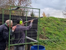 Customer Photo of Clay Pigeon Shooting in Riseley for Two Customer Photo of Clay Pigeon Shooting in Riseley for Two